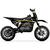 Mini Moto Elétrica Infantil Mxf Ferinha 500w Lançamento Cross 3 Velocidades 36Volts Amarelo