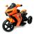 Mini Moto Elétrica Infantil Race Laranja