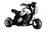 Mini Moto Elétrica Infantil Triciclo 6V a Bateria Passeio Street Baby Style Branca Branco