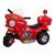 Mini Moto Elétrica Infantil Triciclo Policial Rosa BW002R IMPORTWAY Vermelho