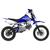Mini Moto Off Road Pro Tork TR-100F Aro 14 X 12 Trilha Motocross Gasolina Pedal 4 Tempos 100CC Azul