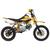 Mini Moto Off Road Pro Tork TR-100F Aro 14 X 12 Trilha Motocross Gasolina Pedal 4 Tempos 100CC Amarelo