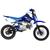 Mini Moto Off Road Pro Tork TR-125F Aro 14 X 12 Trilha Motocross Gasolina Pedal 4 Tempos 125CC Azul