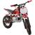 Mini Moto Off Road Pro Tork TR-50F Aro 10 X 10 Trilha Motocross Gasolina Pedal 4 Tempos 50CC Vermelho