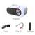 Mini Projetor M-24 1200 Suporte Full HD 1080P Portátil Vídeo LED Branco