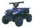 Mini Quadriciclo Elétrico Infantil 6v com Luz e Som Zippy Toys Azul