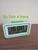 Mini Relógio de led digital portátil mesa despertador temperatura pilha verde