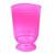 Mini Taça para Doces Transparente 50ml - 10 Unidades Rosa
