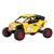 Mini Veículo Off Road Buggy Quadriciclo Miniatura Pro Tork Usual Brinquedos Amarelo