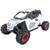 Mini Veículo Off Road Buggy Quadriciclo Miniatura Pro Tork Usual Brinquedos Branco