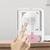 Mini Ventilador Umidificador Portatil Recarregavel Com Led Branco com Rosa
