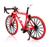 Miniatura Bicicleta Metal 1:10 Modelo Riding Coleção Vermelho