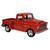 Miniatura Caminhonete Carrinho de Ferro Carro 4x4 Vc Escolhe Chevy vermelho