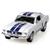 Miniatura Carrinho de ferro Miniatura 1967 Shelby carrinho de metal esportivo abre as portas Branco