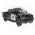 Miniatura carrinho de ferro Ram 1500 Policia Preto Coleção Ram preto policia