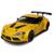 Miniatura Carrinho de Ferro Toyota GR Supra Esportivo 1/36 Amarelo