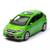 Miniatura carro honda fit 1:32 abre 4 portas luz Verde