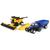 Miniatura Colheitadeira e Trator Forrageiro CR8.90 1/64 Amarelo, Azul