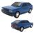 Miniatura de carro Gol Quadrado CL 1994, 20 CM Azul metálico
