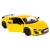 Miniatura De Ferro Audi R8 Coupé 2020 12cm 1:36 Amarelo