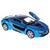 Miniatura De Ferro BMW i8 12cm 1:36 Azul