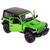 Miniatura De Ferro Jeep Wrangler 2018 12cm 1:36 Verde