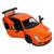 Miniatura De Ferro Porsche GT3 RS 12cm 1/36 Laranja