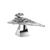 Miniatura De Montar Metal Earth Star Wars Imperial Destroyer Cinza