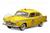 Miniatura Henry J 1951 Taxi Amarelo Sun Star 1/18 Amarelo