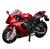 Miniatura Moto 1:18 MSZ Yamaha YZF-R1 Vermelho