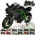 Miniatura Moto De Metal Esportivas E Ferro Vários Modelos Kawasaki ninja h2 r