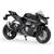 Miniatura moto welly califórnia cycles 1/18 Kawasaki zx10r preta