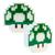 Miniaturas Decorativas Gamer Retro COGUMELO Verde