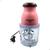 Miniprocessador Multiprocessador Triturador Elétrico Alimento Potente 110v 4 Lâminas 200w 600ml Picador Fatiador Legumes Rosa