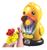 Mira Certa Super Desafio Pato Brinquedo Interativo Zoop Toys Amarelo