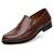 Mocassim Argentino Masculino Couro Antiderrapante Conforto Marrom