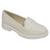 Mocassim Beira Rio Sapato Feminino Tratorado Conforto 4283 Branco