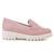 Mocassim Comfortflex Tratorado Rosa claro