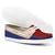 Mocassim Feminino Sapato Casual Leve Confortavel 33 ao 40 Qa 22000 azul, Areia e bordo