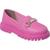 Mocassim Infantil Feminino Macio Oxford Blogueira Ref 28003 Pink