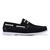 Mocassim Masculino Dock Side Viena Schiareli Leveza Durabilidade Estilo Couro Legítimo Preto