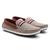 Mocassim Masculino Oxford Bico Redondo Macio Leve Conforto Marrom