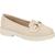 Mocassim Modare Ultraconforto Feminino Ortopedico Macio Creme