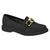 Mocassim Moleca 5666.110 Loafer Feminino Preto