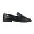 Mocassim Via Uno Loafer Bico Redondo Preto