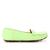 Mocassim Vizzano Perfuros Feminino Verde claro