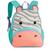 MOCHILA ANIMAIS CLIO PETS INFANTIL (Joaninha, Zebra, Onça, Cachorro, Abelha, Borboleta, Girafa) Zebra