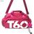 Mochila Bolsa Academia Esporte Viagem Fitness Impermeável com Porta Tênis T60 Pink