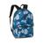 Mochila Bolsa Costa Escolar Juvenil Camuflada Exército- Clio Azul - Camuflada