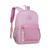 Mochila Bolsa Costas Escolar Juvenil Feminina Pastel - Clio Rosa